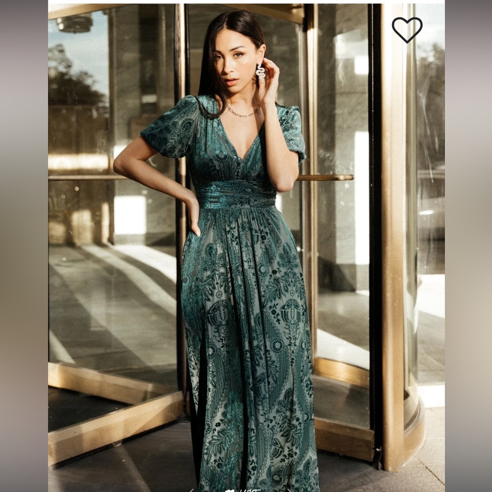 Baltic Born Leslie Velvet Maxi Dress
